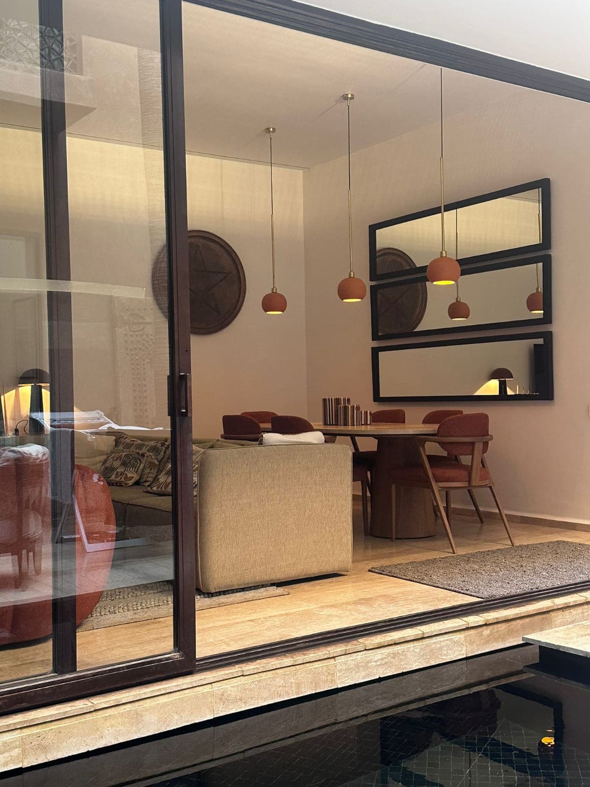 Terrasse avec Piscine